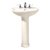 Pedestal Bathroom Sink 24-1/2'' x 20'' x 35'' Pedestal Bathroom Sink 24-1/2'' x 20'' x 35''