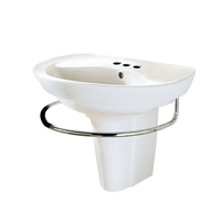 Wall Hung Bathroom Sink 24-1/4'' x 20'' 18-3/8'' Wall Hung Bathroom Sink 24-1/4'' x 20'' 18-3/8''
