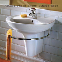 Wall Hung Bathroom Sink 24''x 19-7/8'' Wall Hung Bathroom Sink 24''x 19-7/8''