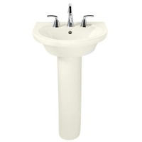 Pedestal Bathroom Sink 21'' x 18-1/2'' x 36'' Pedestal Bathroom Sink 21'' x 18-1/2'' x 36''