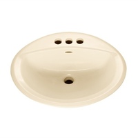 Self-Rimming Bathroom Sink 20-3/8'' X 17-3/8'' Self-Rimming Bathroom Sink 20-3/8'' X 17-3/8''