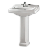 Pedestal Bathroom Sink 24-3/8'' x 19-1/2'' x 35-7/16'' Pedestal Bathroom Sink 24-3/8'' x 19-1/2'' x 35-7/16''