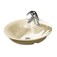 Self-Rimming Bathroom Sink 17-3/4'' Round Self-Rimming Bathroom Sink 17-3/4'' Round