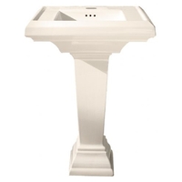 Pedestal Bathroom Sink 27'' x 21-1/4'' x 36'' Pedestal Bathroom Sink 27'' x 21-1/4'' x 36''