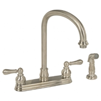 Two Handle Kitchen Faucet 4 Hole Two Handle Kitchen Faucet 4 Hole