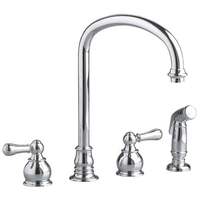Two Handle Kitchen Faucet 4-Hole Two Handle Kitchen Faucet 4-Hole