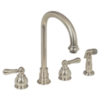 Two Handle Kitchen Faucet 4-Hole Two Handle Kitchen Faucet 4-Hole