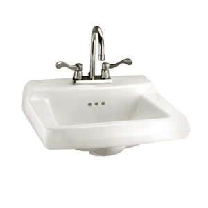 A0124131020 Comrade Self Rimming Bathroom Sink - White A0124131020 Comrade Self Rimming Bathroom Sink - White
