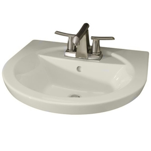 A0403008222 Tropic Pedestal Basin Part - Linen A0403008222 Tropic Pedestal Basin Part - Linen