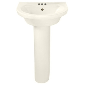 A0403400222 Tropic Pedestal Bathroom Sink - Linen A0403400222 Tropic Pedestal Bathroom Sink - Linen