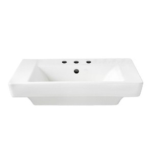 A0641008020 Boulevard Pedestal Basin Part - White A0641008020 Boulevard Pedestal Basin Part - White