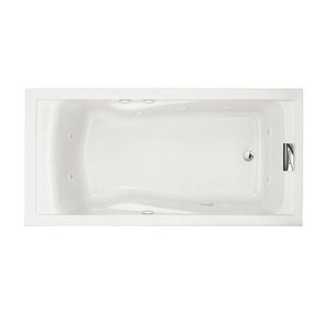 A7236VC020 Evolution 72"x 36" Whirlpool Bath - White A7236VC020 Evolution 72"x 36" Whirlpool Bath - White