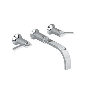 A7430451002 Berwick Wall Mount Bathroom Faucet Bathroom Faucet - Polished Chrome A7430451002 Berwick Wall Mount Bathroom Faucet Bathroom Faucet - Polished Chrome