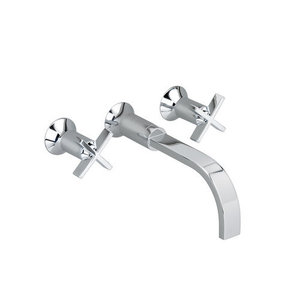 A7430471002 Berwick Wall Mount Bathroom Faucet Bathroom Faucet - Polished Chrome A7430471002 Berwick Wall Mount Bathroom Faucet Bathroom Faucet - Polished Chrome