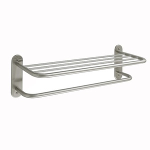 A8040300295 Praire Field Towel Rack Bathroom Accessory - Satin Nickel A8040300295 Praire Field Towel Rack Bathroom Accessory - Satin Nickel
