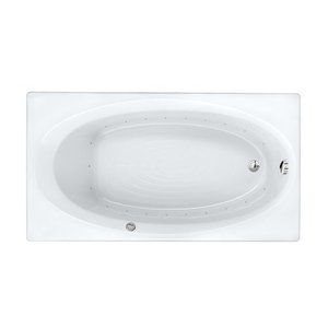 A2645V068C020 Evolution 66" Air Tub - White A2645V068C020 Evolution 66" Air Tub - White