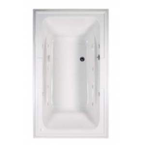 A2742448WCK2020 Town Square 72" x 42" Whirlpool Bath - White A2742448WCK2020 Town Square 72" x 42" Whirlpool Bath - White