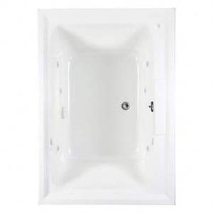 A2748048WCK2020 Town Square 60'' x 42'' Whirlpool Bath - White A2748048WCK2020 Town Square 60'' x 42'' Whirlpool Bath - White