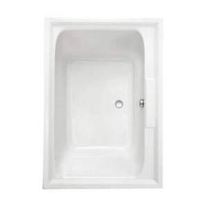 A2748068CK2020 Town Square 60'' x 42'' Air Tub - White A2748068CK2020 Town Square 60'' x 42'' Air Tub - White