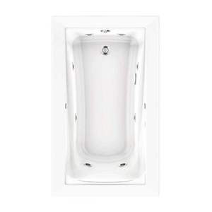 A3571048WC020 Green Tea 60'' x 36'' Whirlpool Bath - White A3571048WC020 Green Tea 60'' x 36'' Whirlpool Bath - White