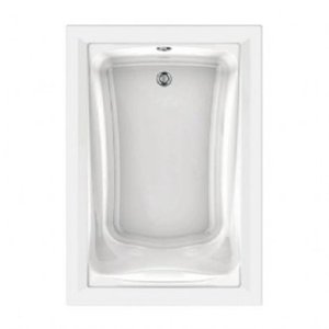 A3574068CK2020 Green Tea 60'' x 42'' Air Tub - White A3574068CK2020 Green Tea 60'' x 42'' Air Tub - White