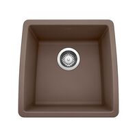 Single Bowl Kitchen Sink 17-1/2'' x 17'' x 9'' Single Bowl Kitchen Sink 17-1/2'' x 17'' x 9''