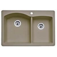 Double Bowl Kitchen Sink 33'' x 22'' x 9-1/2'' Double Bowl Kitchen Sink 33'' x 22'' x 9-1/2''