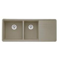 Double Bowl Kitchen Sink 48'' x 20'' x 9-1/2'' Double Bowl Kitchen Sink 48'' x 20'' x 9-1/2''