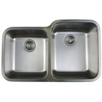 Double Bowl Kitchen Sink 32-1/3 x 20-1/2 x 9 Double Bowl Kitchen Sink 32-1/3 x 20-1/2 x 9