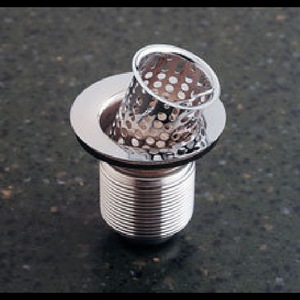 B440033 Deluxe Drain Strainer Kitchen Accessory - Chrome B440033 Deluxe Drain Strainer Kitchen Accessory - Chrome