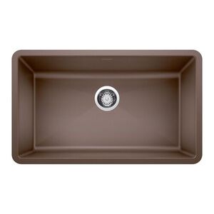 B440147 Precis White/Color Undermount - Single Bowl Kitchen Sink - Cafe Brown B440147 Precis White/Color Undermount - Single Bowl Kitchen Sink - Cafe Brown