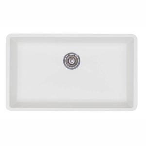 B440150 Precis White/Color Undermount - Single Bowl Kitchen Sink - White B440150 Precis White/Color Undermount - Single Bowl Kitchen Sink - White