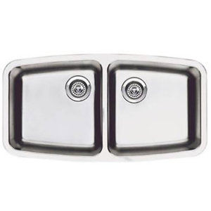 B440109 Performa Stainless Steel Undermount - Double Bowl Kitchen Sink - Stainless Steel B440109 Performa Stainless Steel Undermount - Double Bowl Kitchen Sink - Stainless Steel