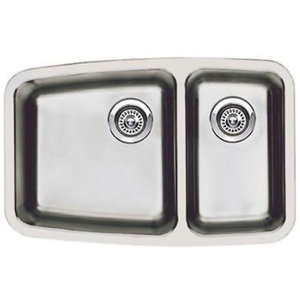 B440101 Performa Stainless Steel Undermount - Double Bowl Kitchen Sink - Stainless Steel B440101 Performa Stainless Steel Undermount - Double Bowl Kitchen Sink - Stainless Steel