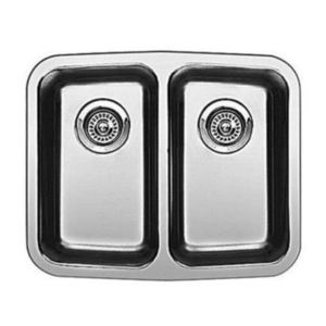 B440108 Performa Stainless Steel Double Bowl Kitchen Sink - Stainless Steel B440108 Performa Stainless Steel Double Bowl Kitchen Sink - Stainless Steel