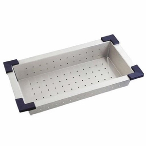 B513730 Precision Cutting Board or Colander Kitchen Accessory - Stainless Steel B513730 Precision Cutting Board or Colander Kitchen Accessory - Stainless Steel