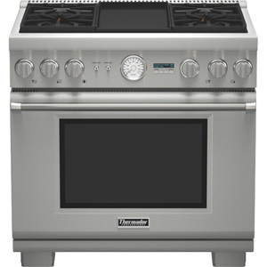 TPRD364JDGU Pro Grand Dual Fuel Range - Stainless Steel TPRD364JDGU Pro Grand Dual Fuel Range - Stainless Steel