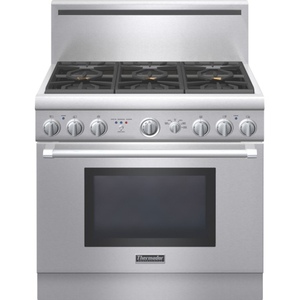 TPRD366GHU Pro Harmony Dual Fuel Range - Stainless Steel TPRD366GHU Pro Harmony Dual Fuel Range - Stainless Steel
