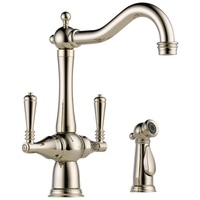 Two Handle Kitchen Faucet 2 Hole Two Handle Kitchen Faucet 2 Hole