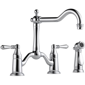 D62536LFPC Tresa Two-Handle Kitchen Faucet - Chrome D62536LFPC Tresa Two-Handle Kitchen Faucet - Chrome