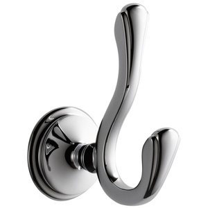 D693585PC Charlotte Robe Hook Bathroom Accessory - Chrome D693585PC Charlotte Robe Hook Bathroom Accessory - Chrome