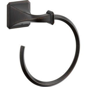 D694630RB Virage Towel Ring Bathroom Accessory - Venetian Bronze D694630RB Virage Towel Ring Bathroom Accessory - Venetian Bronze