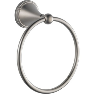 D69546BN Tresa Towel Ring Bathroom Accessory - Brilliance Brushed Nickel D69546BN Tresa Towel Ring Bathroom Accessory - Brilliance Brushed Nickel