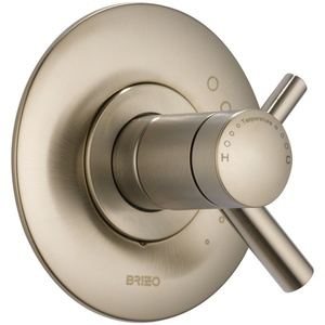 DT60075BN Odin Thermostatic / Volume Control Trim Trim Kit - Brilliance Brushed Nickel DT60075BN Odin Thermostatic / Volume Control Trim Trim Kit - Brilliance Brushed Nickel