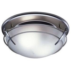 B757SN With Light Bathroom Fan - Satin Nickel B757SN With Light Bathroom Fan - Satin Nickel