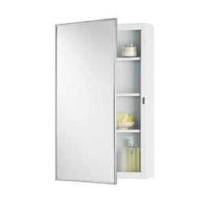 R260P26CH Framed Swing Door Medicine Cabinet - Chrome R260P26CH Framed Swing Door Medicine Cabinet - Chrome