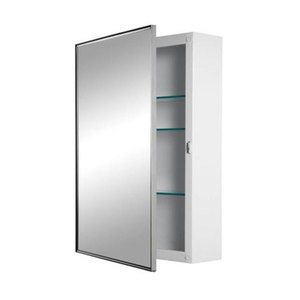 RM18369301 Framed Swing Door Medicine Cabinet - Stainless Steel RM18369301 Framed Swing Door Medicine Cabinet - Stainless Steel