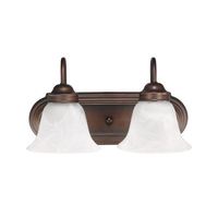 Bathroom Lighting (2 Bulbs) 14" Width Bathroom Lighting (2 Bulbs) 14" Width