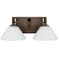 Bathroom Lighting (2 Bulbs) 16" Width Bathroom Lighting (2 Bulbs) 16" Width