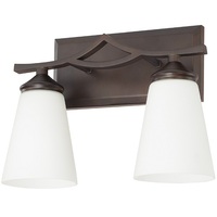 Bathroom Lighting (2 Bulbs) 14" Width Bathroom Lighting (2 Bulbs) 14" Width